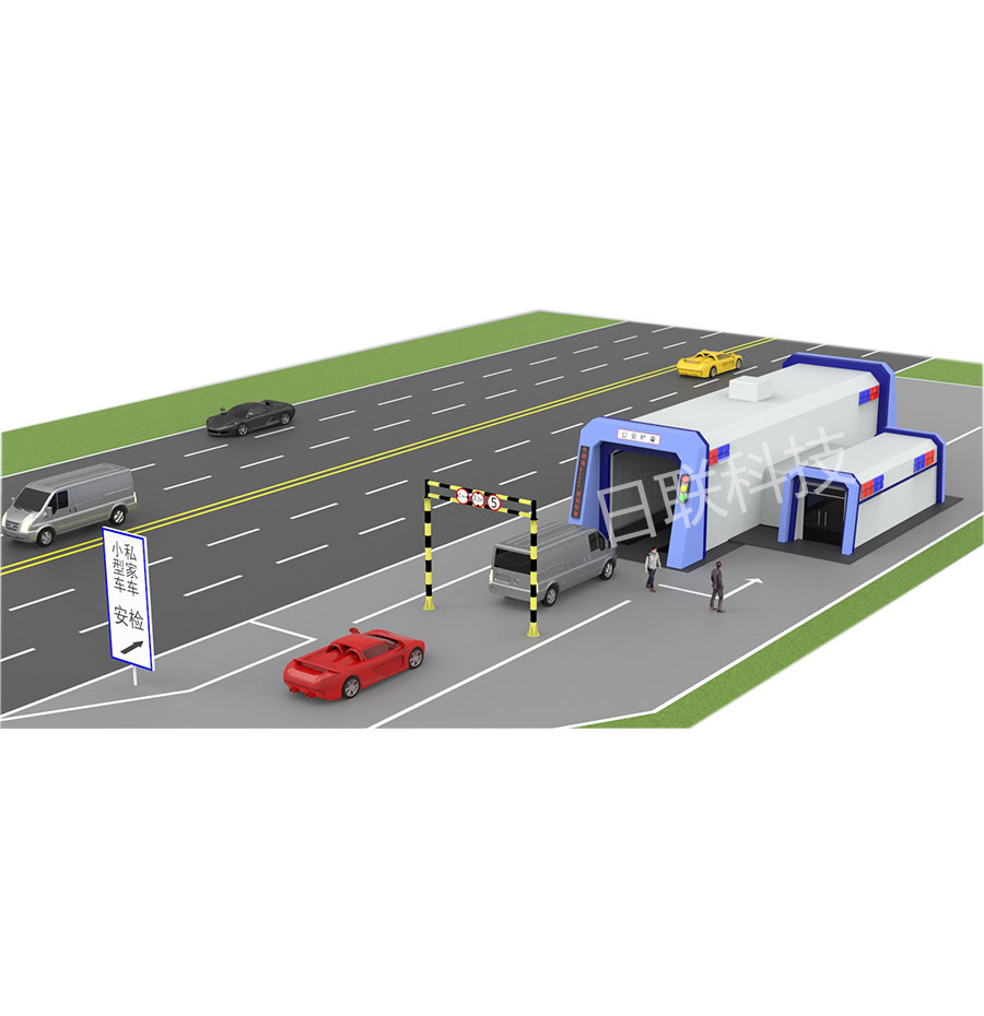 ng28.com科技UNX6016通过式车辆安检系统是怎么工作的