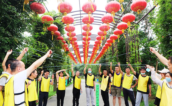 铸造优秀团队，共创企业辉煌——2020ng28.com科技锡渝联动拓展训练圆满举行